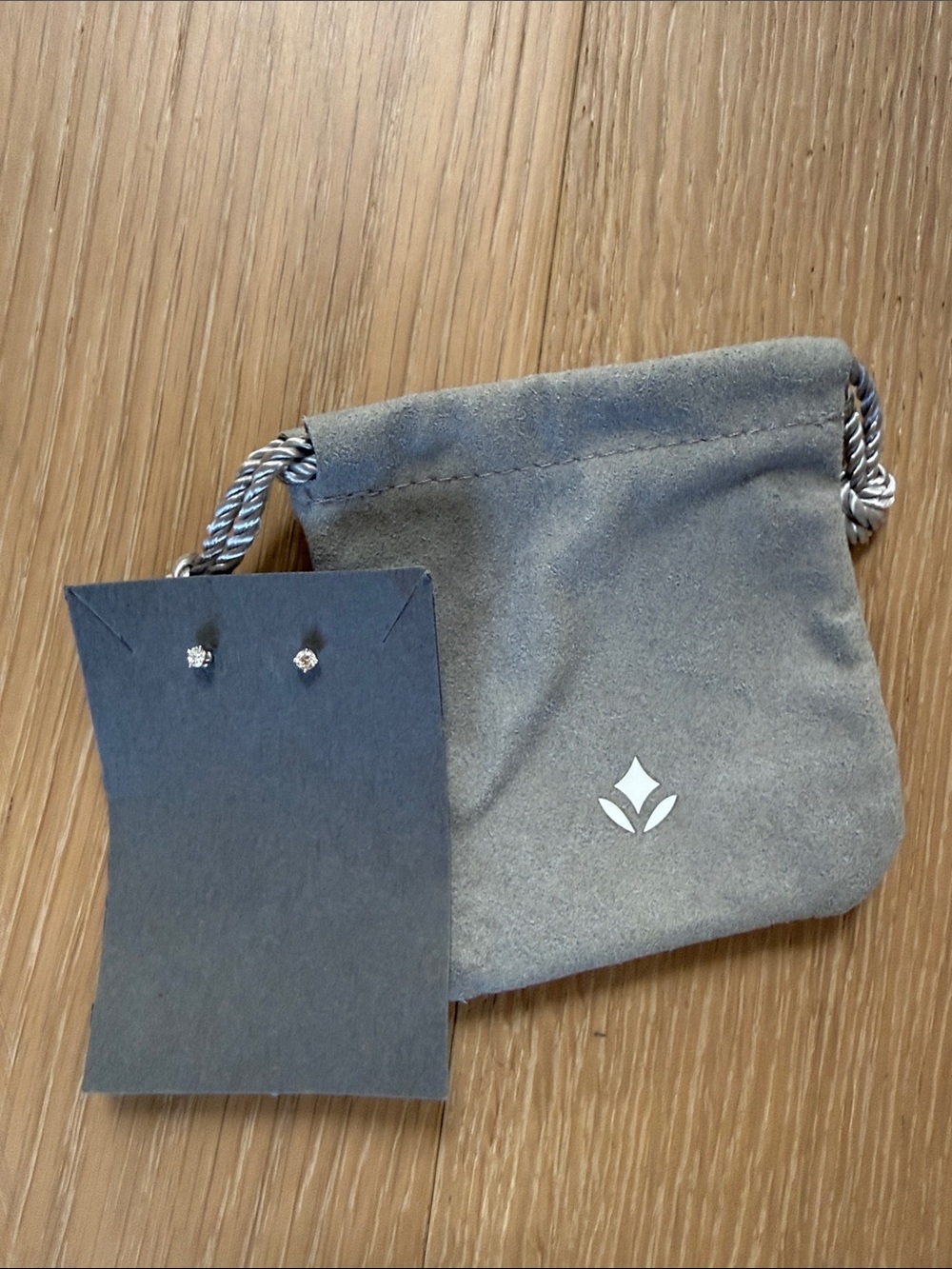 Brilliant Earth diamond post earrings